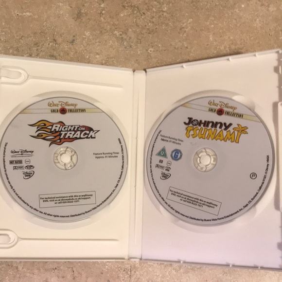 Disney Johnny Tsunami DVD - Red and Blue Cover - Picture 3 of 3